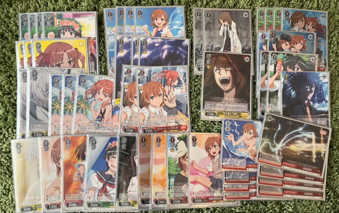 ヴァイスシュヴァルツ　とある科学の超電磁砲　デッキ