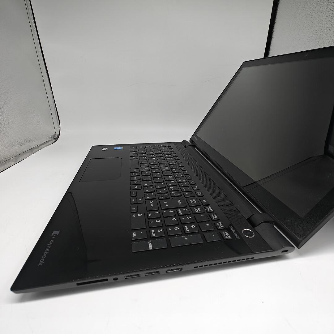 【東芝】T75 高性能i7 SSD256GB 8GB ブラック ノートPC