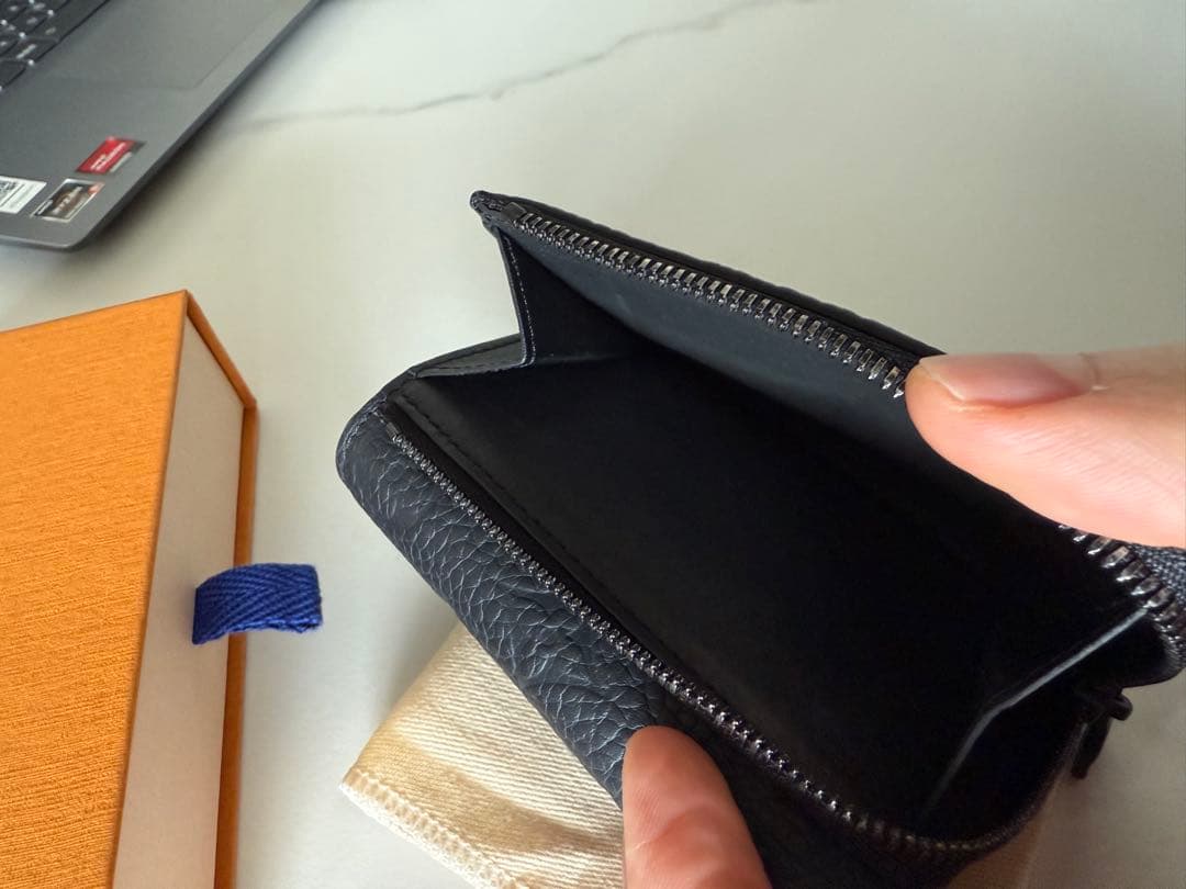 けけさん専用LOUIS VUITTON ブラック 三つ折り財布