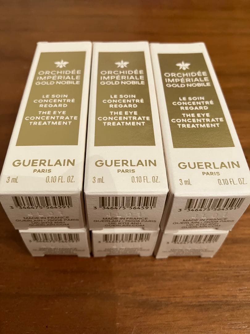 ゲラン　オーキデアンベリアル　ゴールドノビレアイトリートメント6本セット