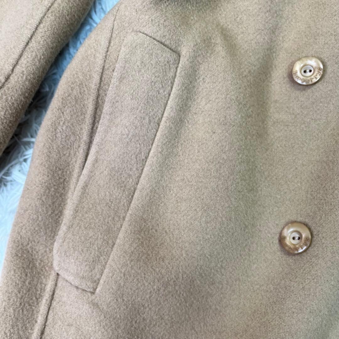 BURBERRY バーバリー✨ダブルフェイス カシミヤ チェスターコート 9AB