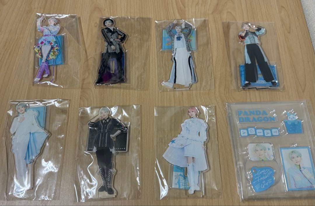 パンダドラゴン たいが グッズ セット ハピカ チェキ