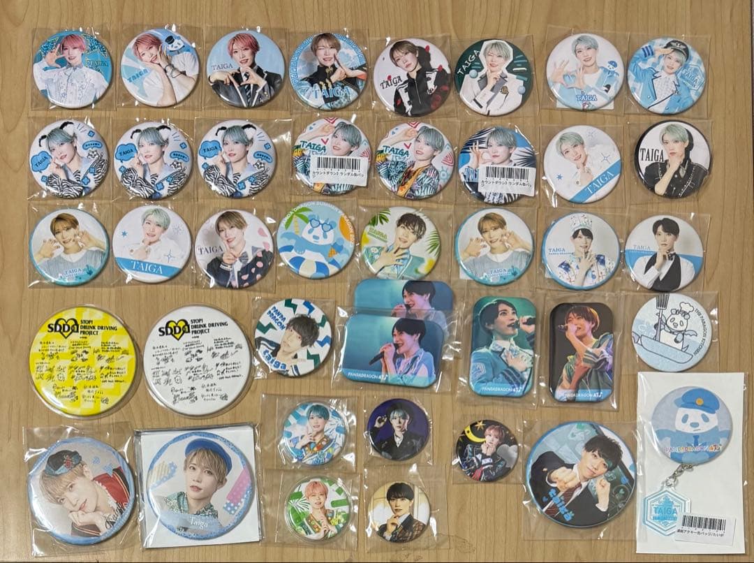 パンダドラゴン たいが グッズ セット ハピカ チェキ