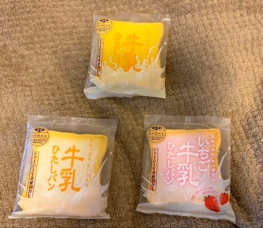 BLOOM オールドブルーム スクイーズ　牛乳ひたしパン　３種　ブルーム