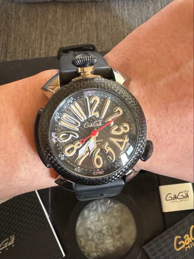 GaGa Milanoダイバーウォッチ【ジャンク】
