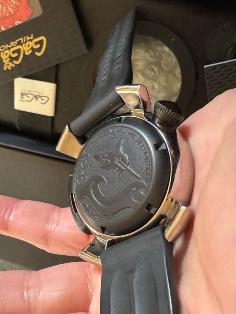 GaGa Milanoダイバーウォッチ【ジャンク】