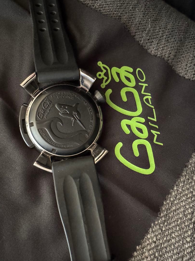 GaGa Milanoダイバーウォッチ【ジャンク】