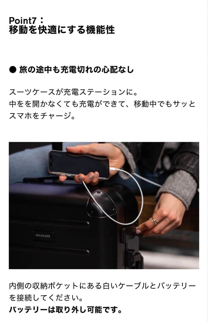 【美品】希少グレー!ソルガード,Solgarrd,39L,キャリーケース,