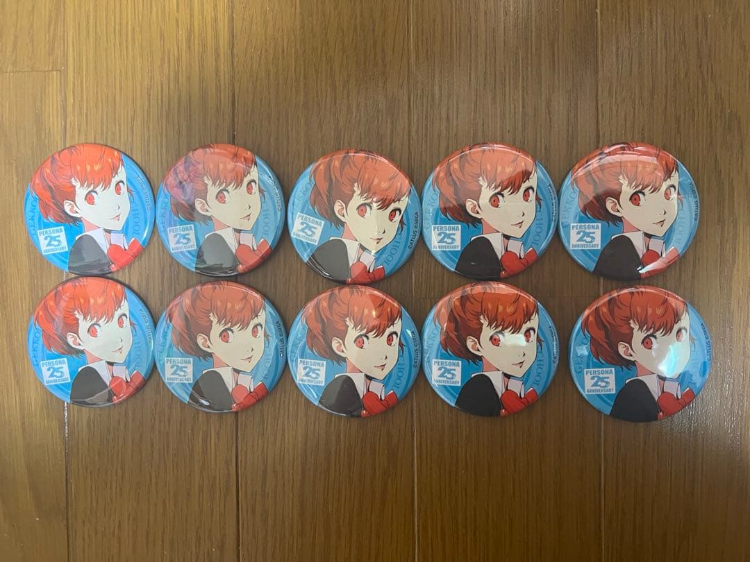 ペルソナ3　25周年缶バッジ　ハム子