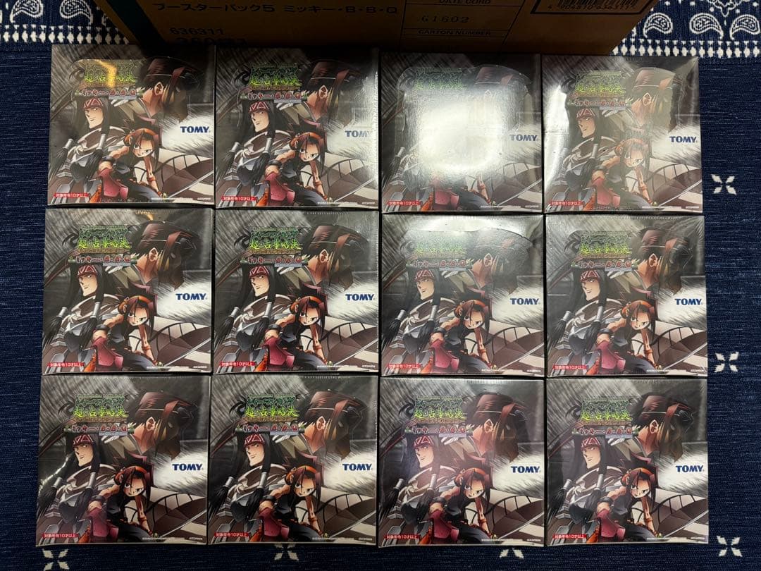 シャーマンキング　カードゲーム　超占事略決　ミッキーBBQ 12ボックス