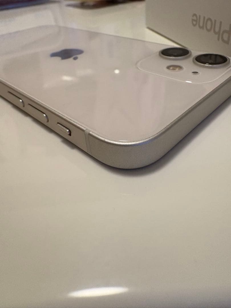 【極美品】iPhone12mini 128GB ホワイト