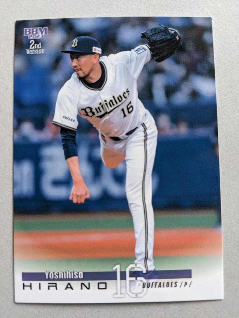 BBM 2023 2nd オリックス  平野佳寿