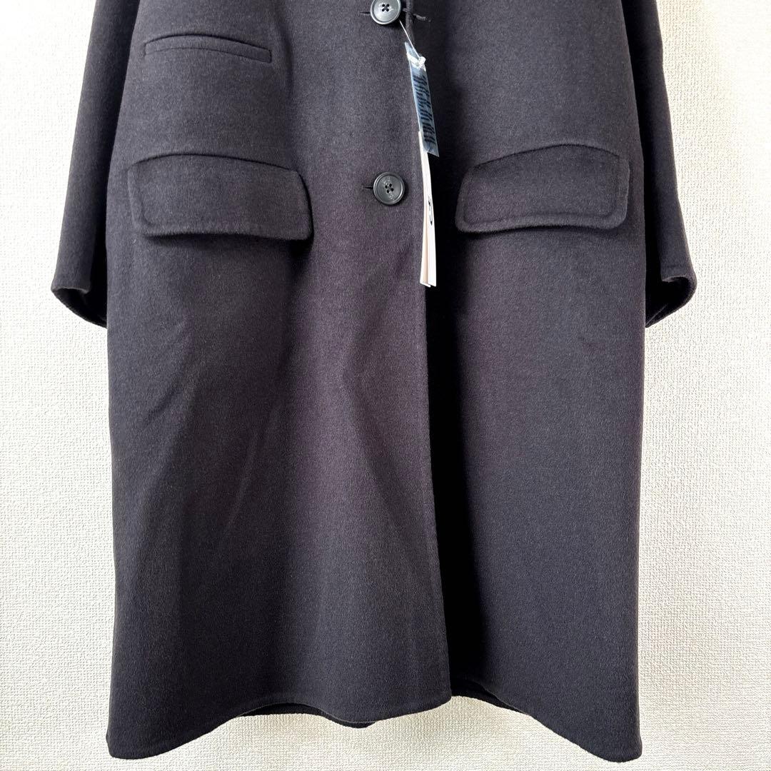 新品✨ユニクロ +J カシミヤブレンドチェスターコート ダークグレー S〜M相当
