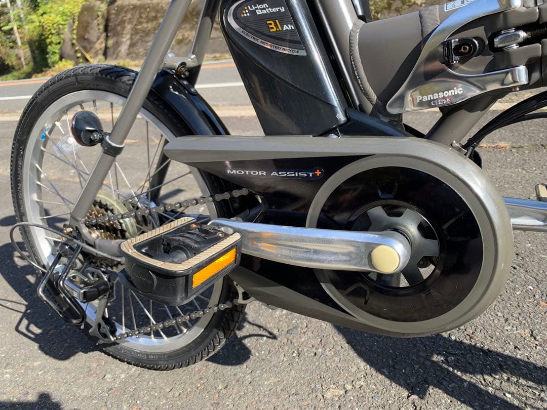 【動作確認済】送料無料Panasonic 折り畳み電動自転車Off Time