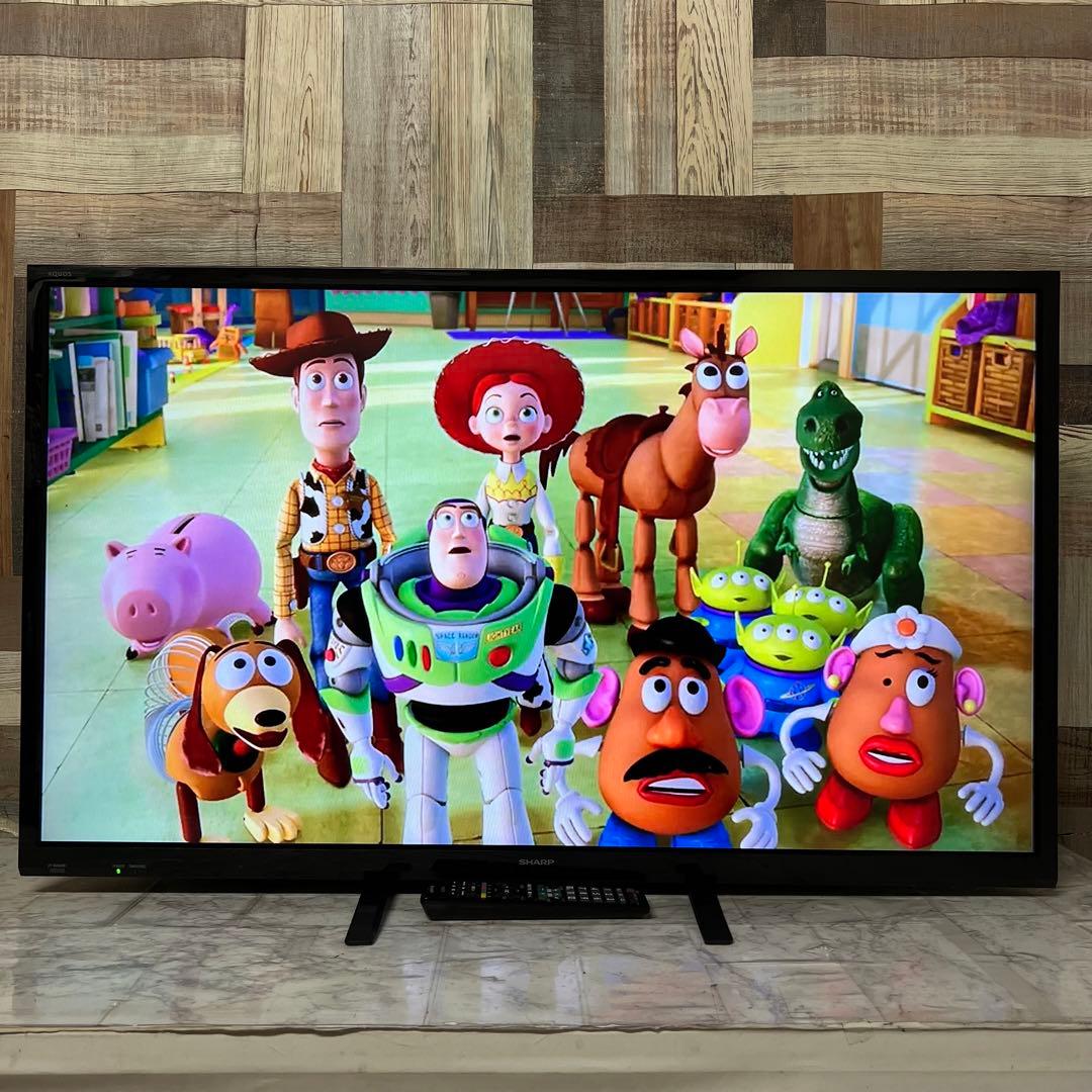 即日受渡❣️全国送料込SHARP 40インチ 液晶テレビ AQUOS HDD録画○