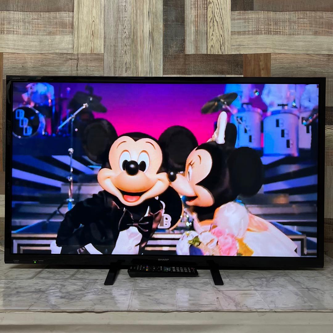 即日受渡❣️全国送料込SHARP 40インチ 液晶テレビ AQUOS HDD録画○