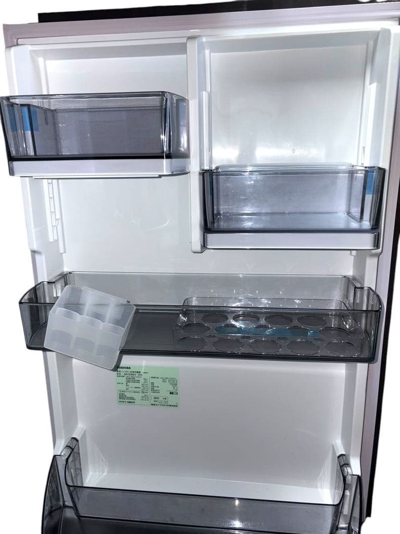 東芝　冷蔵庫 ベジータ GR-S36SV-ZH 356L 2021年製　送料込み