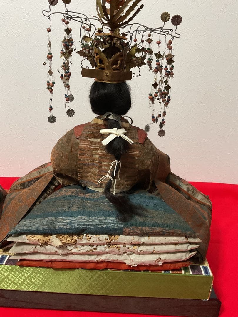 く*み様 最終値下げ　大型　親王飾り　江戸時代後期　享保雛　古今雛　　雛人形　お