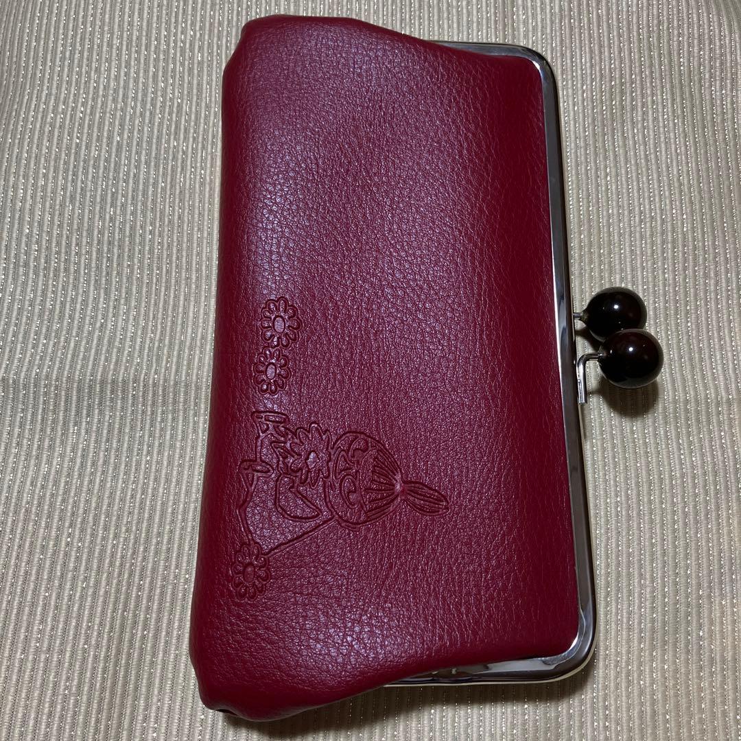 ムーミン　がま口　長財布