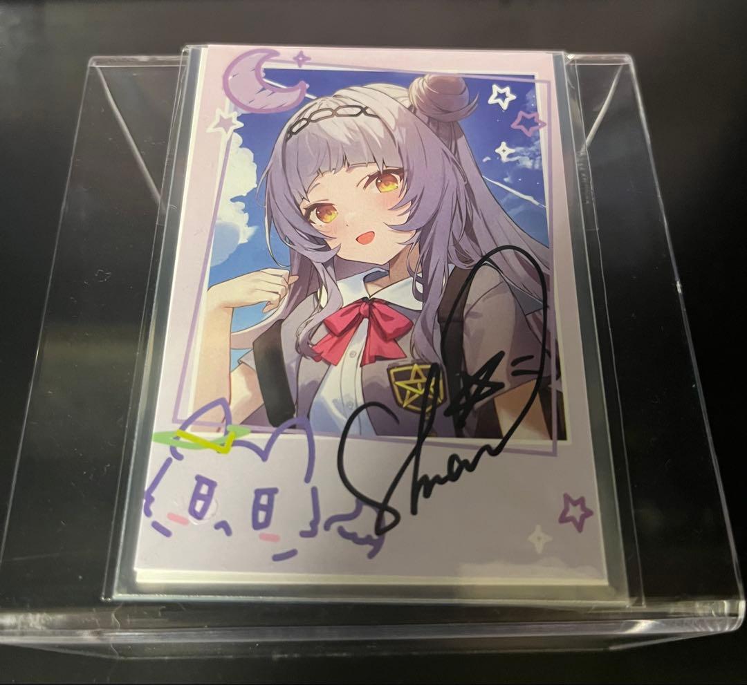 パルパル 紫咲シオン直筆サイン