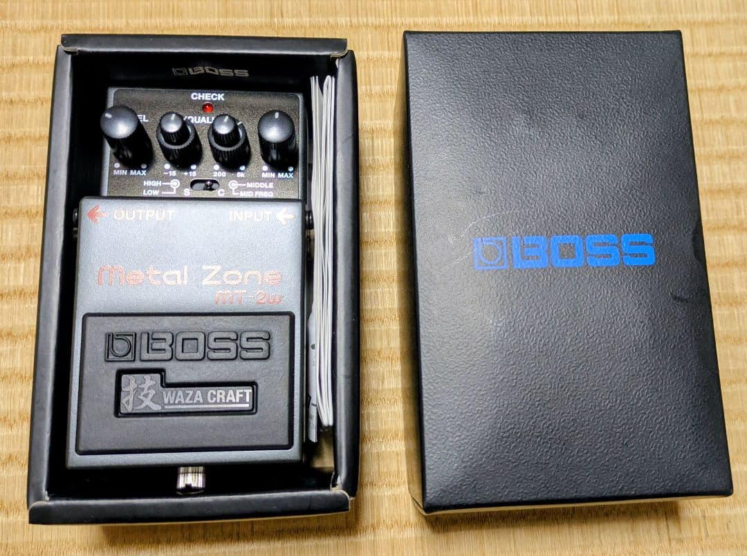 超美品 BOSS MT-2w メタルゾーン 技