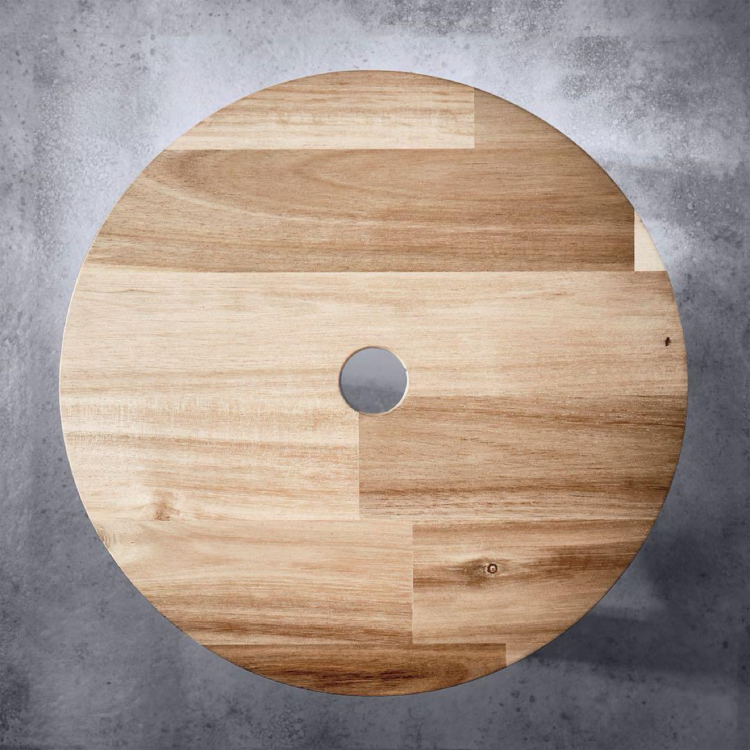 【新品、未開封】IKEA イケア　スコグスタ スツール　アカシア材　30cm