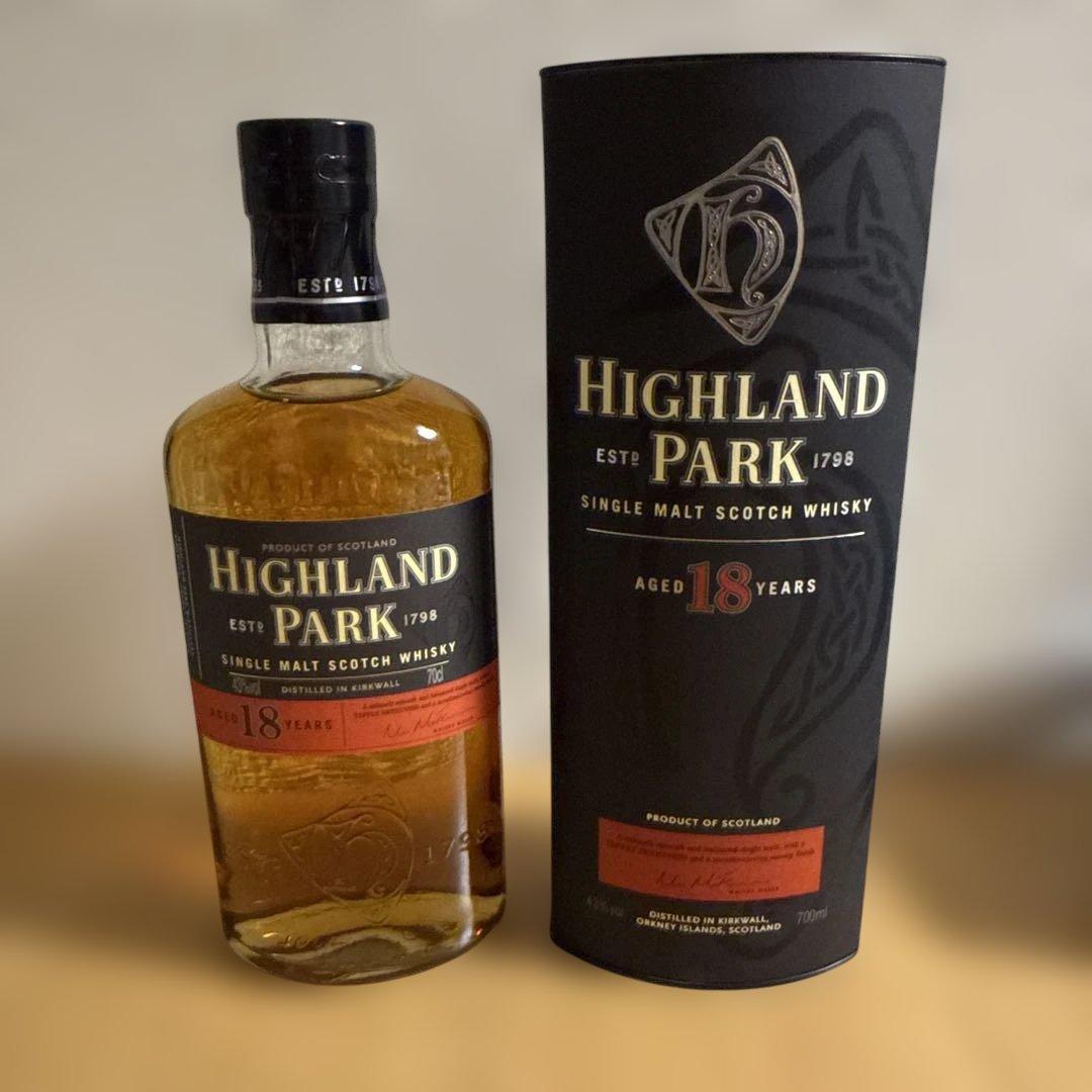 【終売】ハイランドパーク　18年　旧ボトル　700ml