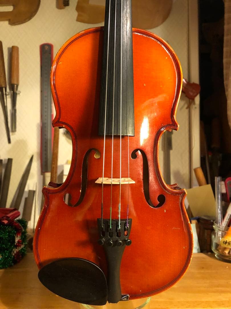 【駒&魂柱調整済】Suzuki分数バイオリンNo230 1/8 2011