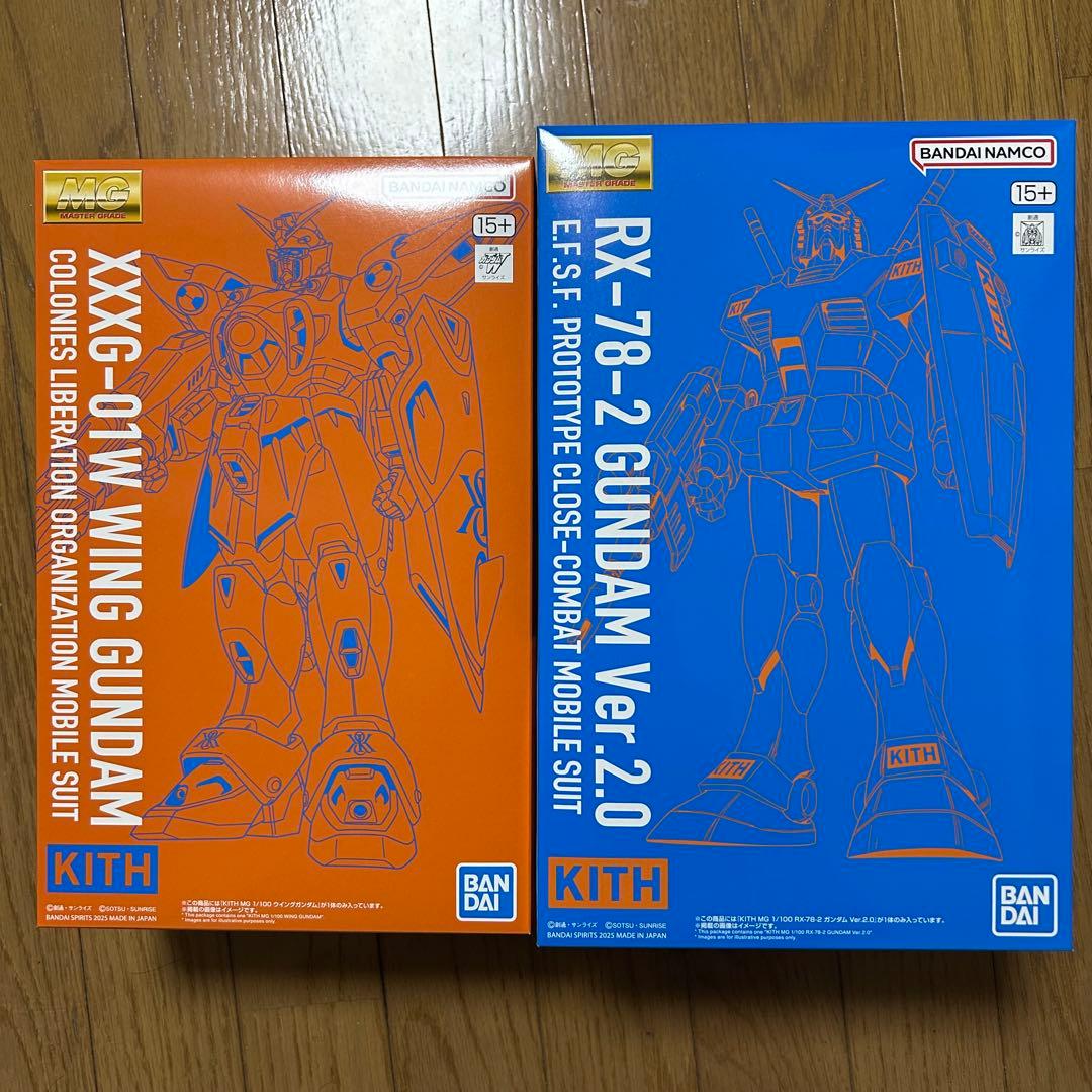 RX-78-2 GUNDAM Ver.2.0 & WING GUNDAM セット