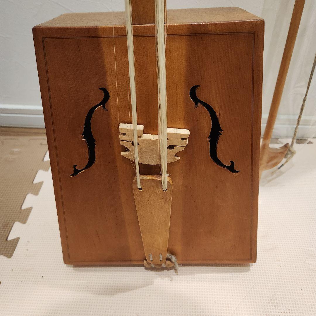 C*K様 希少 馬頭琴 　弦　楽器　弦楽器　モンゴル