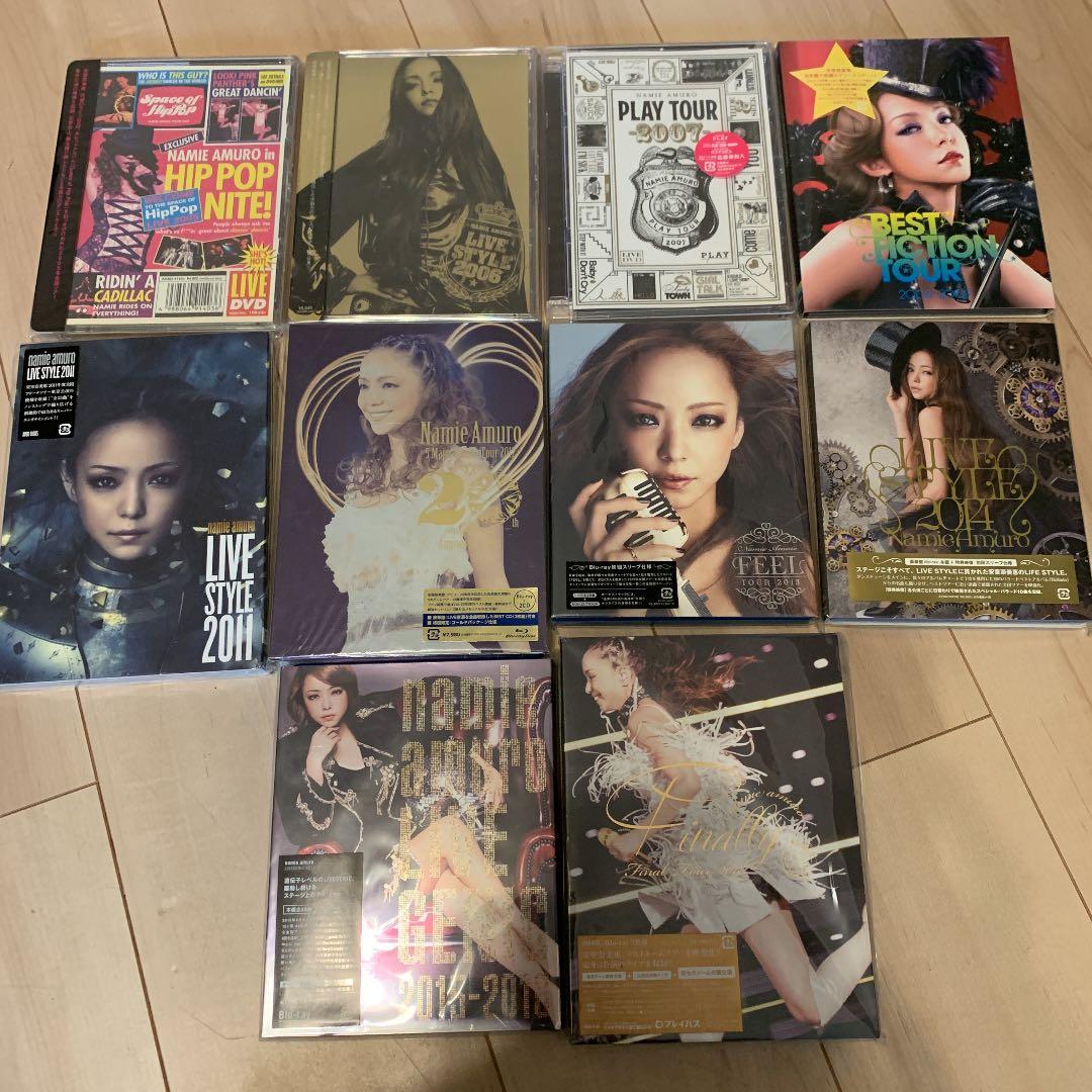 安室奈美恵　DVD ブルーレイ　10枚セット【値下バラ売り不可】