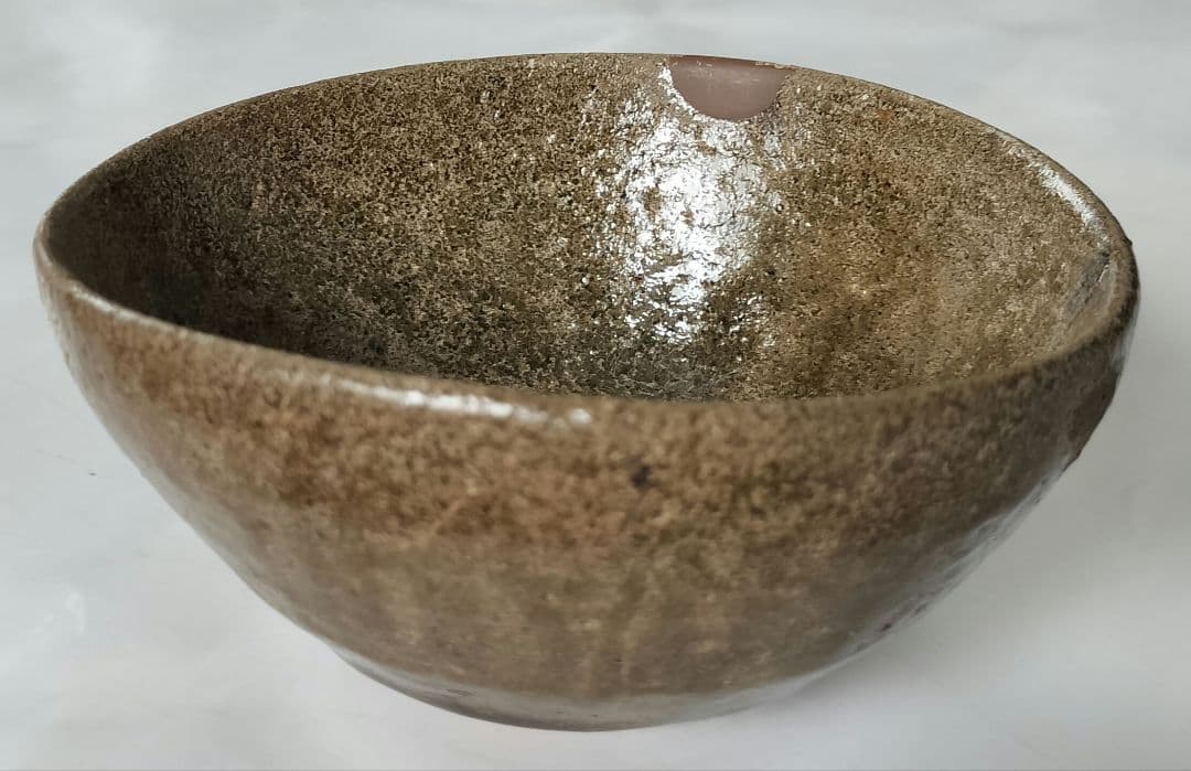 古唐津　小山路青手茶碗(発掘手)　④