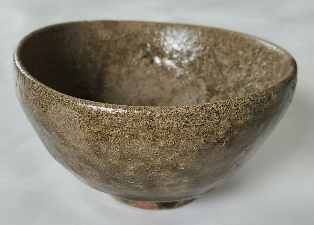 古唐津　小山路青手茶碗(発掘手)　④