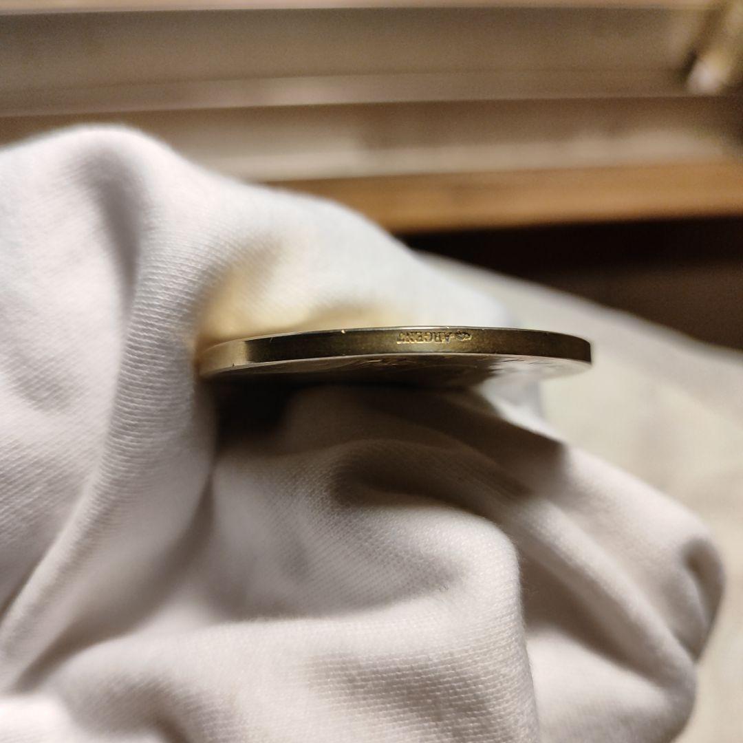 【超レア】1880's フランス マリアンヌ 射撃 シューティング 銀メダル