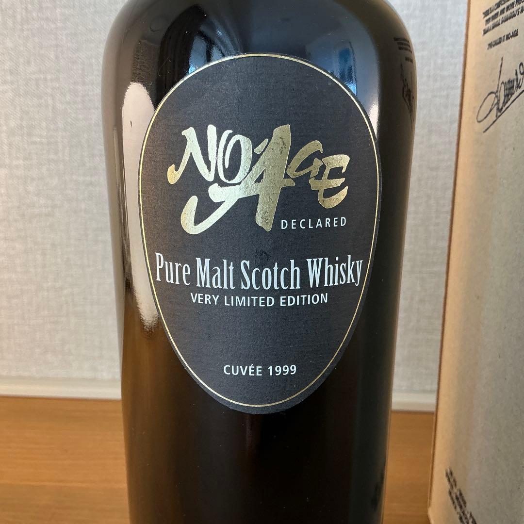 ウイスキー NO AGE Pure Malt Scotch Whisky 1999