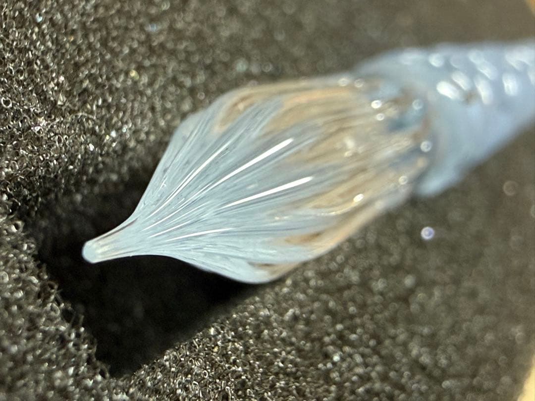 川西硝子◆ガラスペン さざなみイーザー