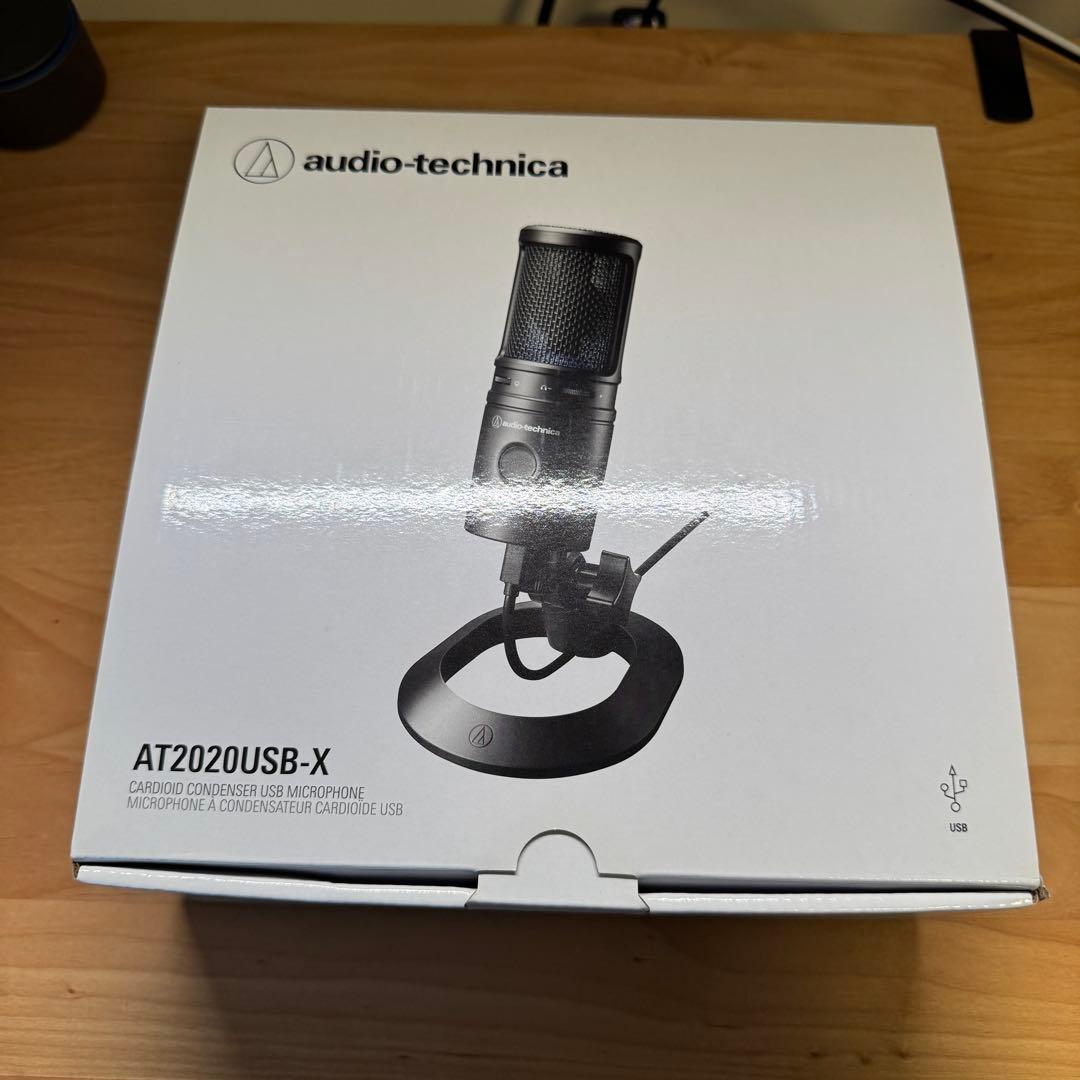 新品audio-technica AT2020USB-X コンデンサーマイク