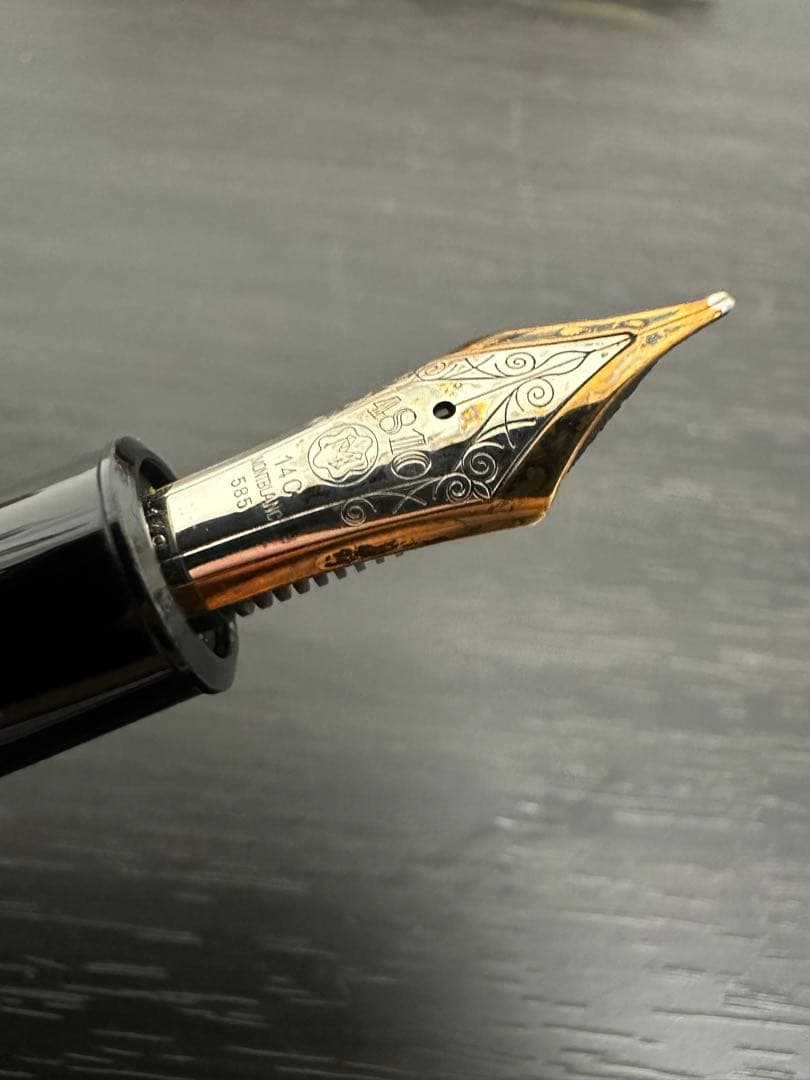 ★高級筆記具★モンブラン 万年筆 マイスターシュテュック149 14Kペン先