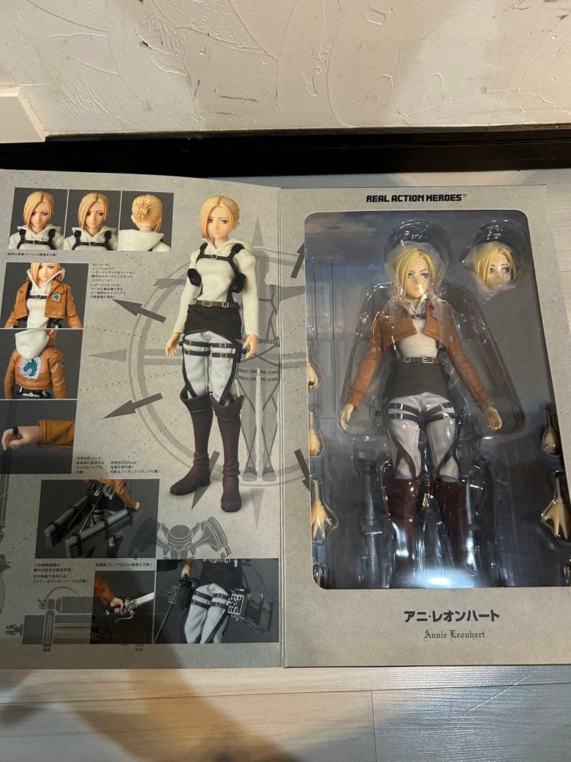 【未開封品】RAH リアルアクションヒーローズ 進撃の巨人 アニ・レオンハート