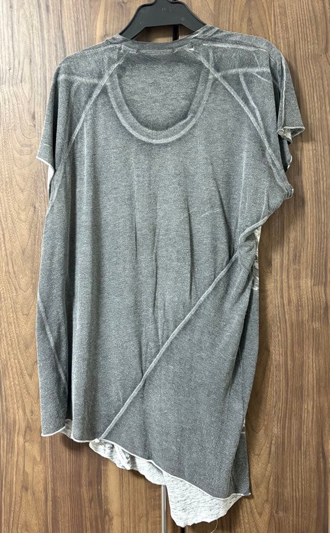 JULIUS ユリウス 14 SS 変形カットソー アシンメトリー 2