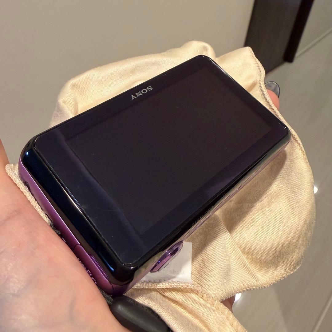 美品！SONY Cyber-shot パープルDSC-WX70 サイバーショット