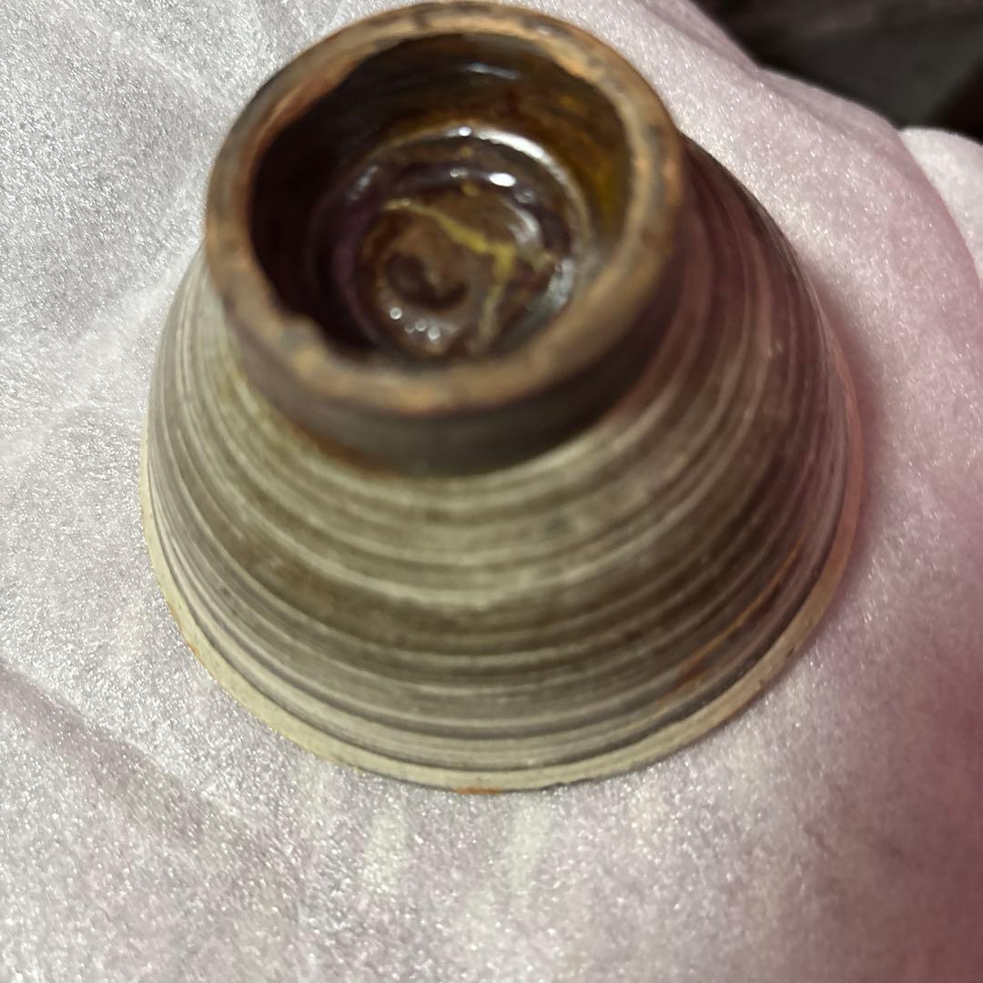 国宝　金城次郎　長男　壺屋焼 やちむん 金城敏男 酒器 琉球　魚紋　ぐい呑み