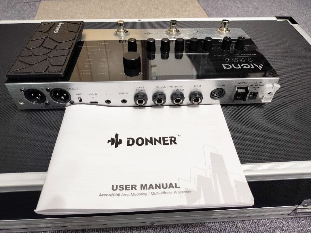 DONNER Arena 2000 マルチエフェクトプロセッサー