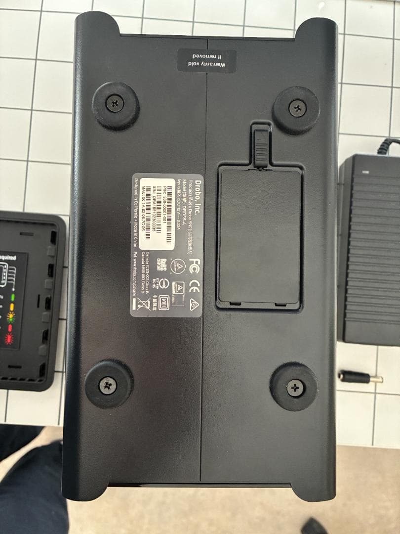 Drobo 5N2 NAS 128GB mSATA ACアダプター