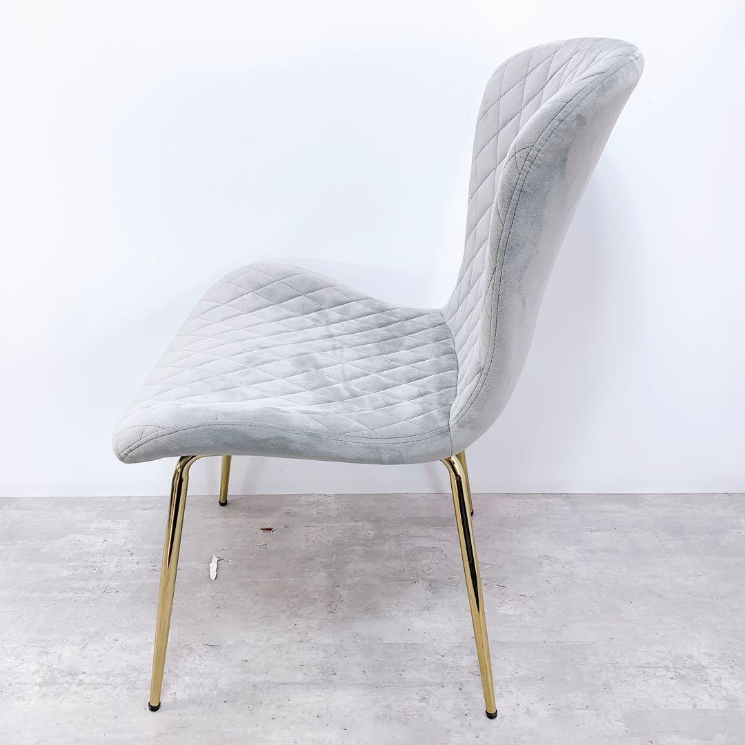 MIRAI-SHOW ダイニングチェア RA-DN-023 2個セットベロア調