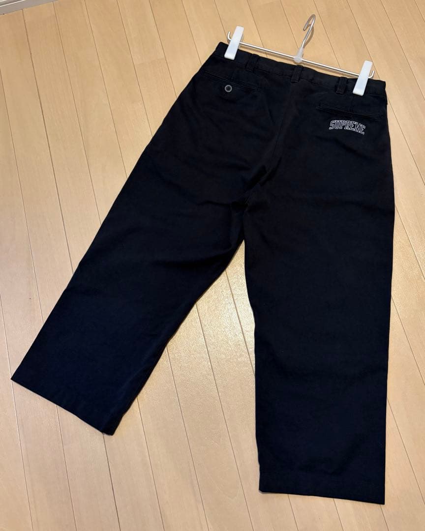 Supreme Chino Pant 30 Black 24fw チノパン