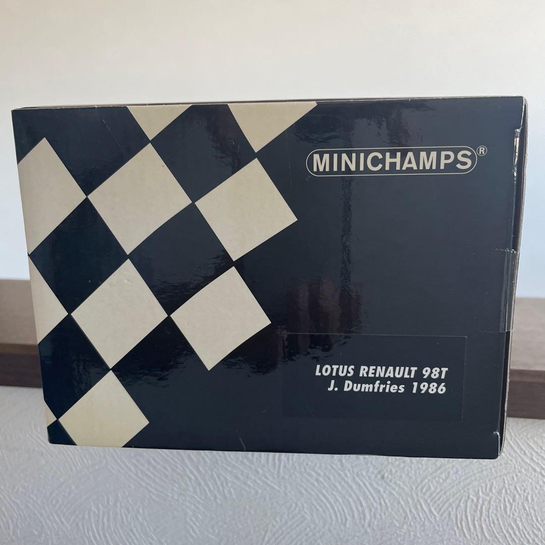 未使用未開封　1/18 ロータスルノー98T 　ジョニーダンフリーズ　1986