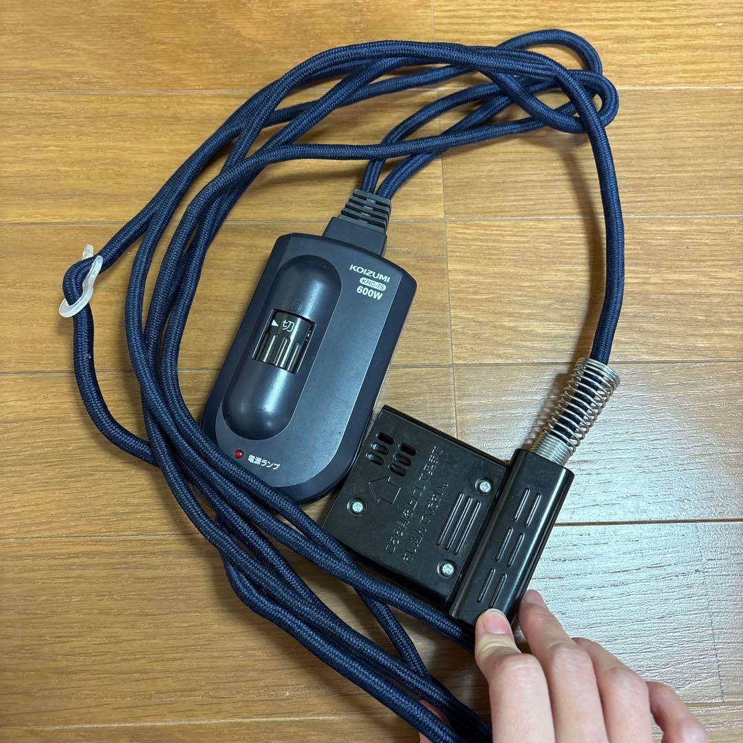 送料、設置込み！テーブルマット付き！長方形こたつ 木製 アンティーク