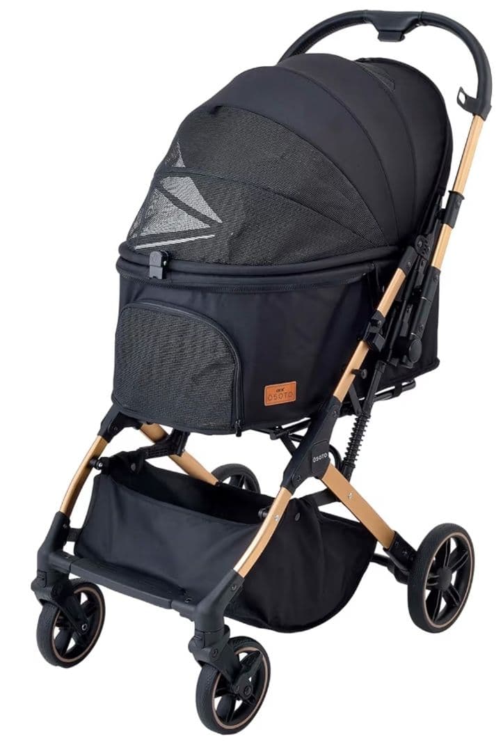 ジェックス　OSOTO GRACE QC ペットカート ブラック