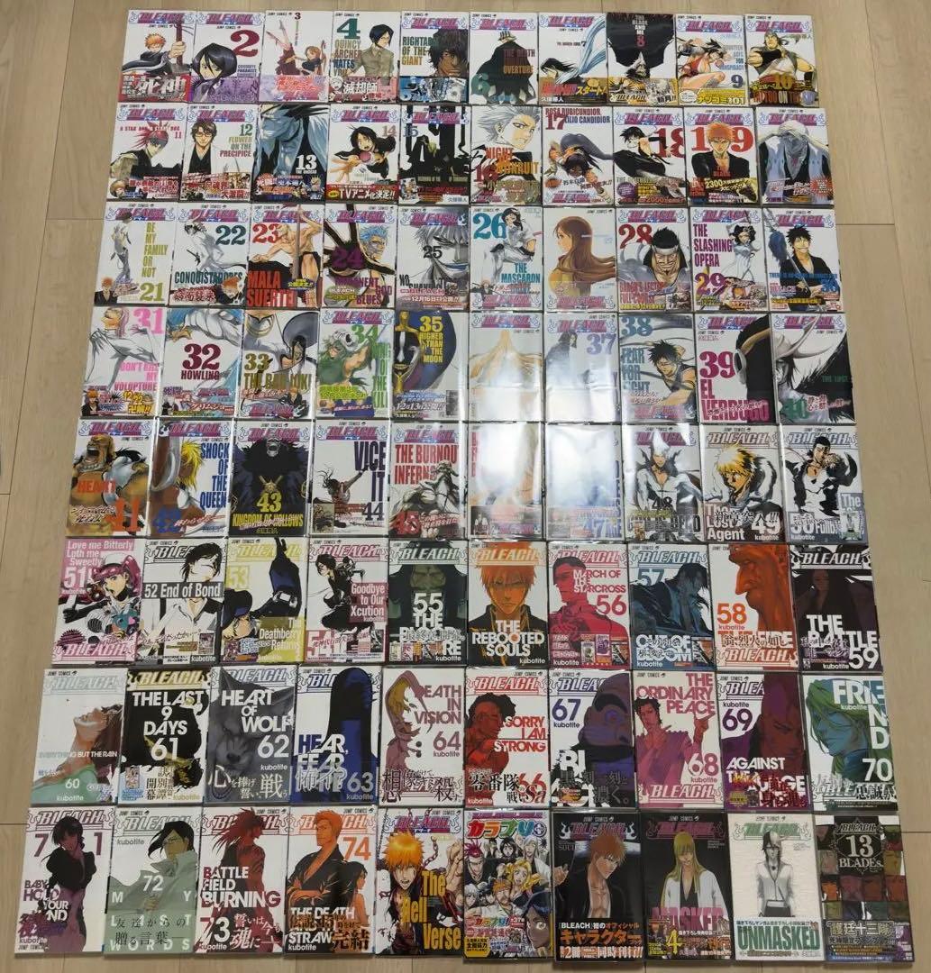 ブリーチ BLEACH 1～74巻 ＋α 全巻初版帯付セット